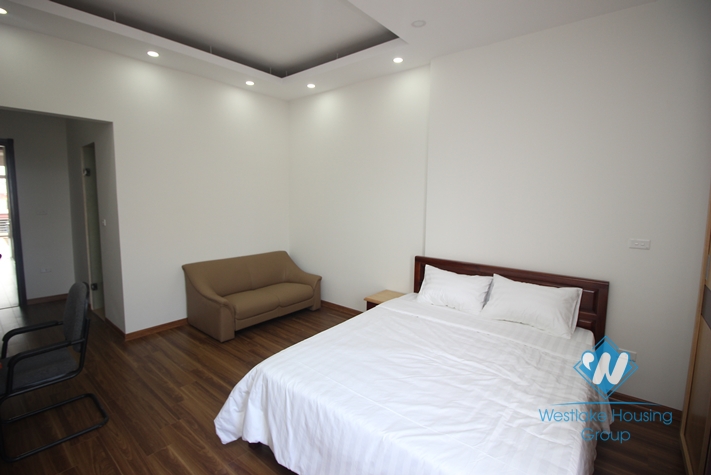 Spacious apartment with balcony for rent in Ba Dinh, Hanoi